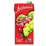 Напиток сокосодержащий Любимый Виноградный дуэт негазированный, 950мл