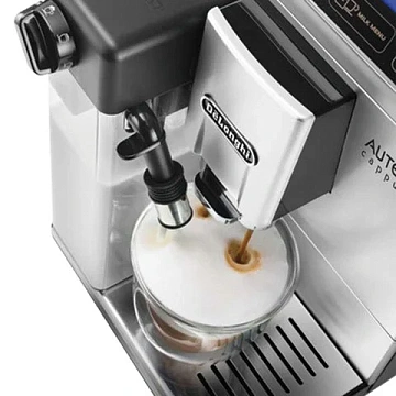 Кофемашина DELONGHI Autentica Cappuccino ETAM 29.660.SB, 1450 Вт, объем 1,4 л, автокапучинатор, сере
