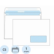 Конверт Бел C5 стрип пр окно BusinessPost 162х229 1000шт/уп/2960