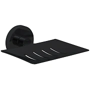 Мыльница для ванны Nofer Niza черная, 16855.N