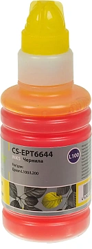 Чернила Cactus CS-EPT6644, 100мл, желтые