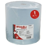 Протирочные салфетки Kimberly-Clark WypAll L30 высокая впитываемость, 670 листов,  38х37см, синие, 7426