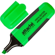 Маркер текстовыделитель Attache Selection Neon Dash 1-5мм зеленый HL7010