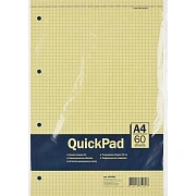 Сменный блок Блокнот 60л,кл,А4,Yellow Pad,склейка,тон.блок 70г/м