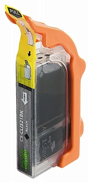Картридж струйный Cactus CS-CLI521B, №521, 8мл, черный