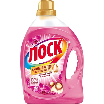 Гель для стирки ЛОСК Ароматерапия ОРХИДЕЯ 2,19л