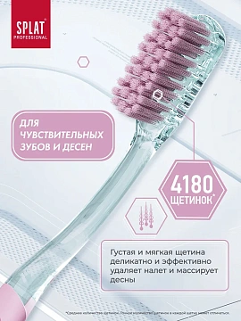 Зубная щетка Splat Professional Clinic Care мягкая