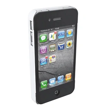 Защитная панель для Apple iPhone 4/4S Leitz Complete белая, пластиковый, 62570001