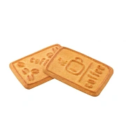 Печенье Яшкино К кофе,со вкусом пломбира,сахарное, 4кг (ЯП107)