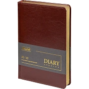 Ежедневник недатированный ATTACHE Gold А5,143х210мм, 160л, коричневый