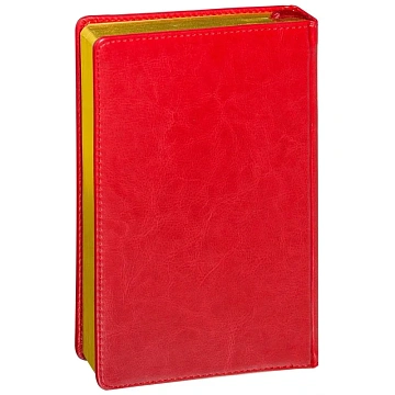 Ежедневник недатированный красн,А5,145х205мм,136л, Sidney NEBRASKA 3-128/08