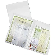 Папка файловая д/семейных док-ов Выбор есть А4, 11 файлов, прозр обложка