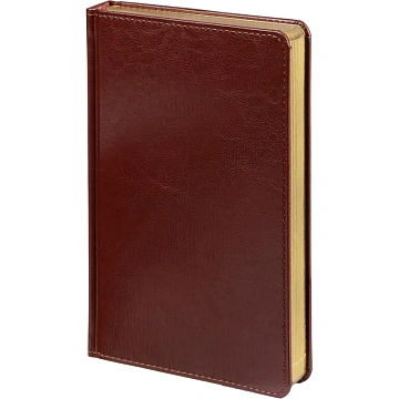 Ежедневник недатированный ATTACHE Gold А5,143х210мм, 160л,  коричневый