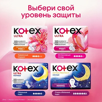 Прокладки Котекс Ultra Net Normal 40шт