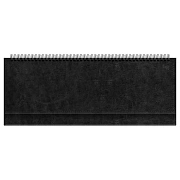 Планинг недатированный, 56л., 330*130мм, кожзам, BG 'Nebraska. Black', черный