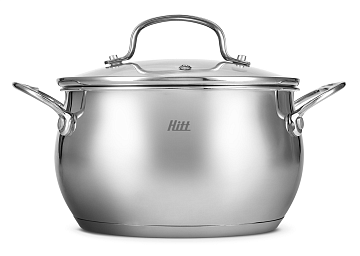 Кастрюля Hitt Siena с крышкой 3.8л, 20см