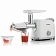 Мясорубка GORENJE MG1802SJW, 1800 Вт, производительность 2,1 кг/мин, 7 насадок, реверс, белый