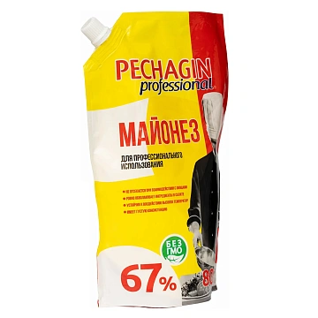 Майонез Pechagin Professional 67%, 800мл
