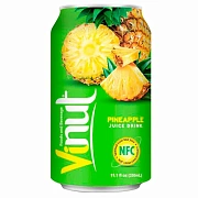 Сокосодержащий напиток Vinut Ананас, 330мл, ж/б