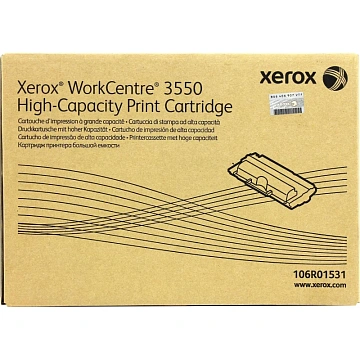 Картридж лазерный Xerox 106R01531 чер. для WC3550