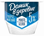 Творог Домик в деревне мягкий 5%, 150г