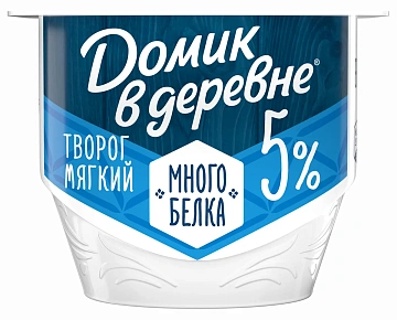 Творог Домик в деревне мягкий 5%, 150г