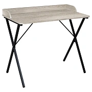 Стол на металлокаркасе BRABIX 'LOFT CD-008', 900х500х780 мм, цвет дуб антик, 641864