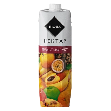 Нектар Rioba Мультифрукт, 1л