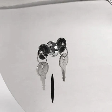 Диспенсер для туалетной бумаги LAIMA PROFESSIONAL INOX, (Система T1) БОЛЬШОЙ, нержавеющая сталь, зер