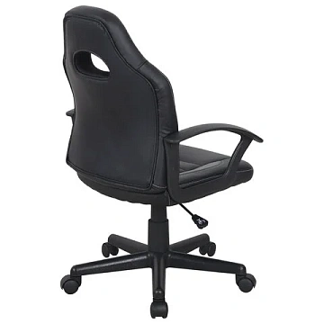 Кресло компьютерное BRABIX 'Spark GM-201', экокожа, черное/серое, 532504