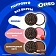 Печенье Oreo с шоколадной начинкой, 95г