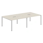 Конференц стол XS6SCT 2714 Сосна Эдмонт/Серый 2720х1406х750 XTEN-S60