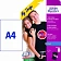 Пленка для ткани Avery Zweckform MD1003, 210x297мм, 4 листа, А4, для струйной печати
