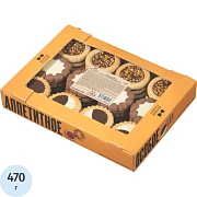 Печенье сдобное Деловой Стандарт ассорти с кремовыми начинками, 470 г