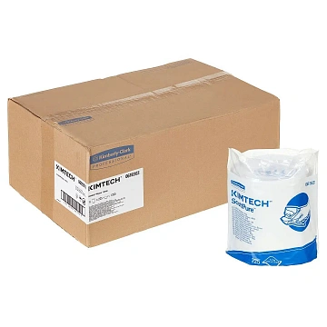 Протирочный материал Kimberly-Clark Kimitech, 61930, в рулоне с центральной вытяжкой, в тубе, 225 листов, белый