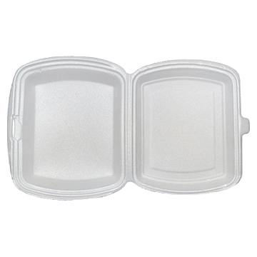 Ланч-бокс одноразовый Протэк А Эконом 1 отделение, 24.7х20.7х4.5см, 100шт/уп