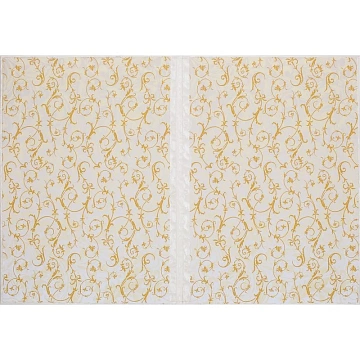 Папка адресная ПОЗДРАВЛЯЕМ белая