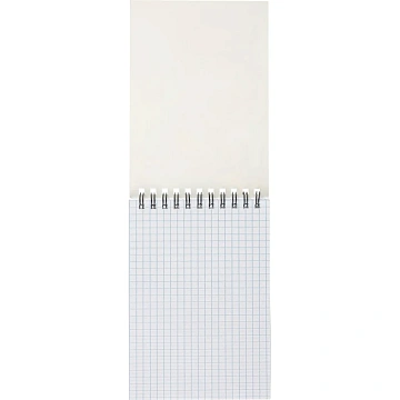 Блокнот А6,80л,кл,греб,карт.обл+УФ-лак Attache Selection Fluid Бирюзовый