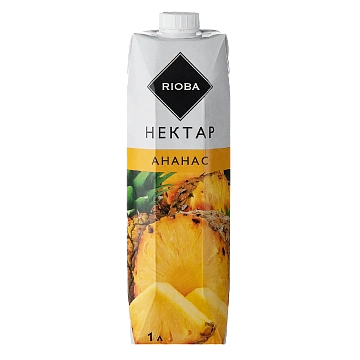 Нектар Rioba ананас, 1л
