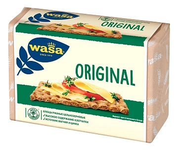 Хлебцы Wasa Original ржаные цельнозерновые, 275г