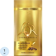 Кофе в зернах L’OR 'Crema Absolu Classique' 1 кг, 8051298