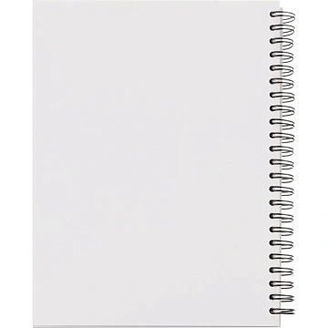 Бизнес-тетрадь 100л,кл,А5,LightBook,спираль,обл.синий,блок белый 70г/м