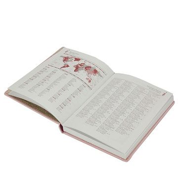 Ежедневник недатированный А5+, 136л, Velvet зефирный розовый  3-115/34