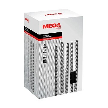 Пружины для переплета пластиковые  45мм прозр. 50шт/уп