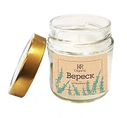 Свеча ароматическая Kukina Raffinata Organic в банке с крышкой Вереск, 200мл