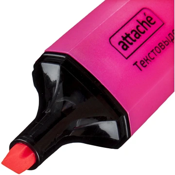 Маркер текстовыделитель Attache Palette 1-5мм розовый HL6010