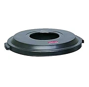 Крышка для мусорного контейнера Rubbermaid Artium 121.1л, черная, FG9W1300BLA
