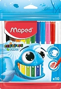 Фломастеры 10цв. MAPED Color'Peps Ocean