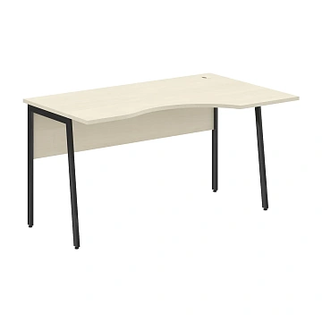 Стол прямой СА-2P(R) Клен*/Антрацит 1400х900х755 IMAGO PLUS