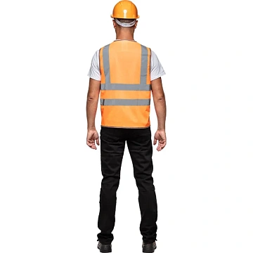 Жилет сигнальный Тип8Т, цв.оранж.(р.ХL/52-54)
